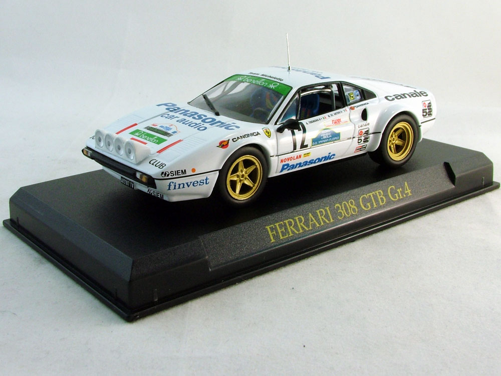 1:43 FERRARI 308 GTB Gr.4 (1973), Ferrari Collection 55, white - FC055
