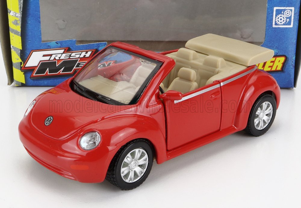 1:42 VOLKSWAGEN New Beetle Cabriolet (1998), red - 24069(119527)