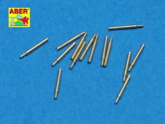 1:700 Пушечные стволы для Set of 14 pcs 152mm (6in) L50 Vickers Mk. M type 41 barrels for Kongo, Haruna, Hiei, Kirishima, Fuso, Yamashiro - 700 L-29
