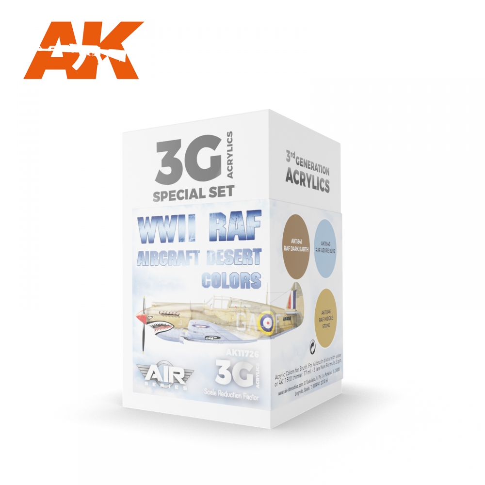 WWII RAF Aircraft Desert Colors SET 3G - AK11726