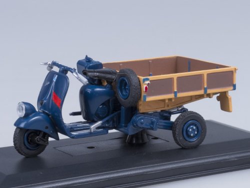1:32 Piaggio Ape A125 Cassoncino Aperto 1 serie, 1948 синий - SCNA0240