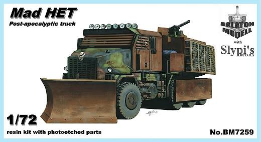 1:72 Сборная модель Пост-апокалиптический автомобиль „Mad HET” на шасси M1070 HET - BM7259