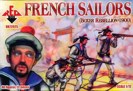 1:72 Сборная модель Французские моряки 1900 - RB72025