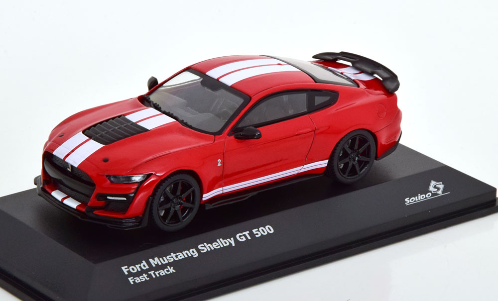 1:43 FORD Mustang Shelby GT500 Fast Track (2020), red white - S4311502