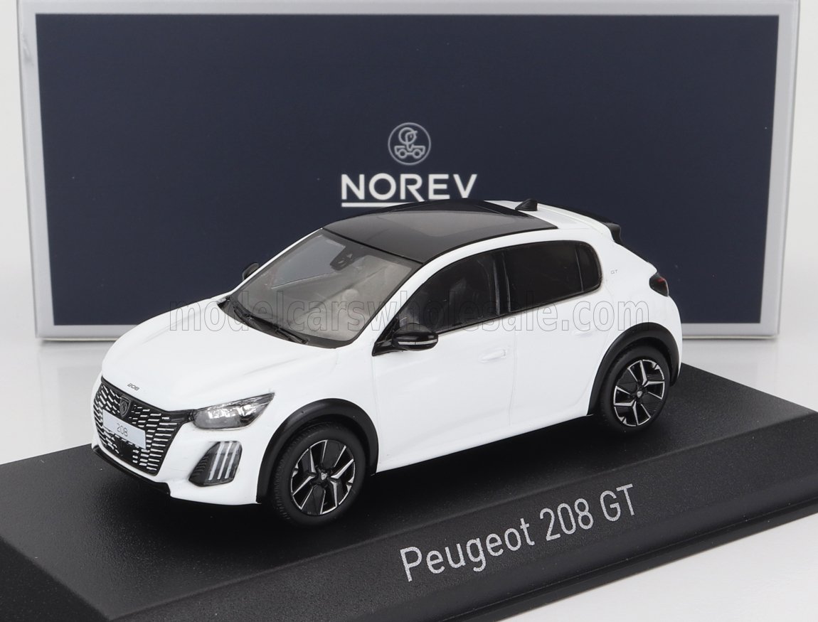 1:43 PEUGEOT 208 Gt (2024), White - 472841