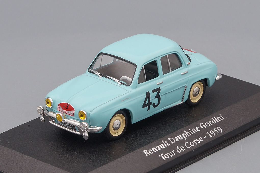 1:43 RENAULT Dauphine Gordini #43 Rally Tour de Corse 1959 - 2235024