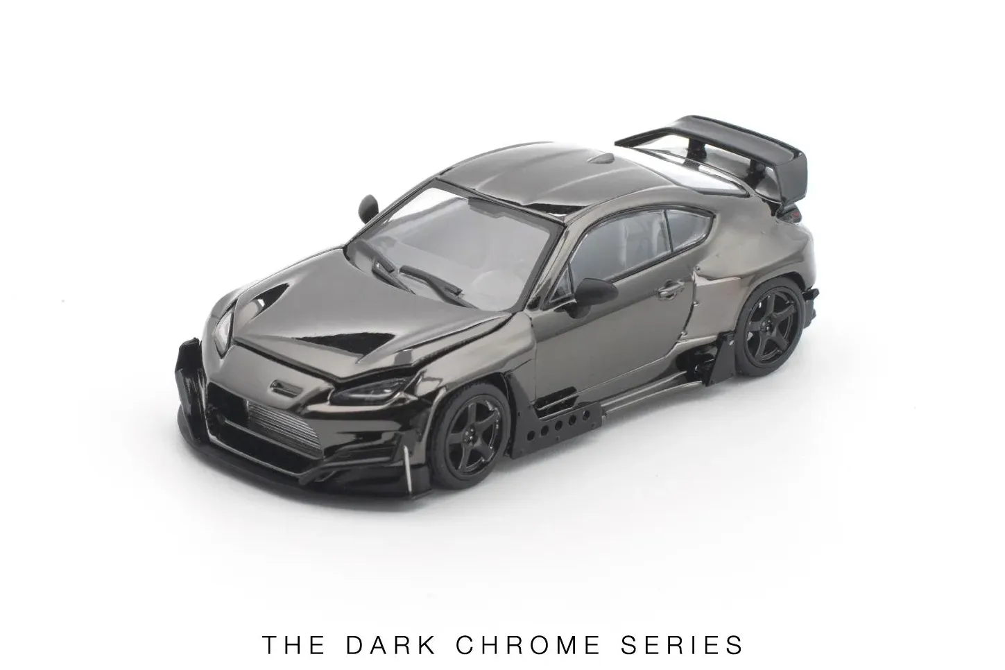1:64 TOYOTA Pandem GR 86, dark chrome - PRDC014