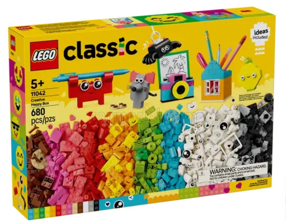 Сборная модель Lego Classic - Creative Happy Box - 680 штук - 11042