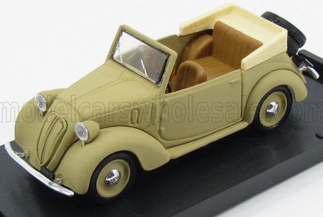 1:43 FIAT 508c 1100 Cabriolet Coloniale 1937-39, Sand - R085-UPD
