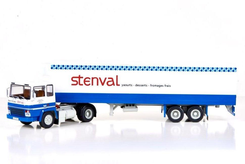 1:43 BERLIET TR280 FRIGO STENVAL (1973), blue/white - 693536