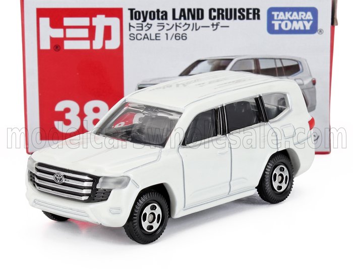 1:66 TOYOTA Land Cruiser (2022), white - TO038