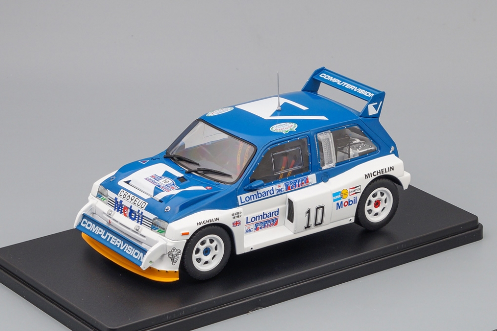 1:24 MG Metro 6R4 #10 Pond - Arthur RAC Rally GB 1985 - AWRC005