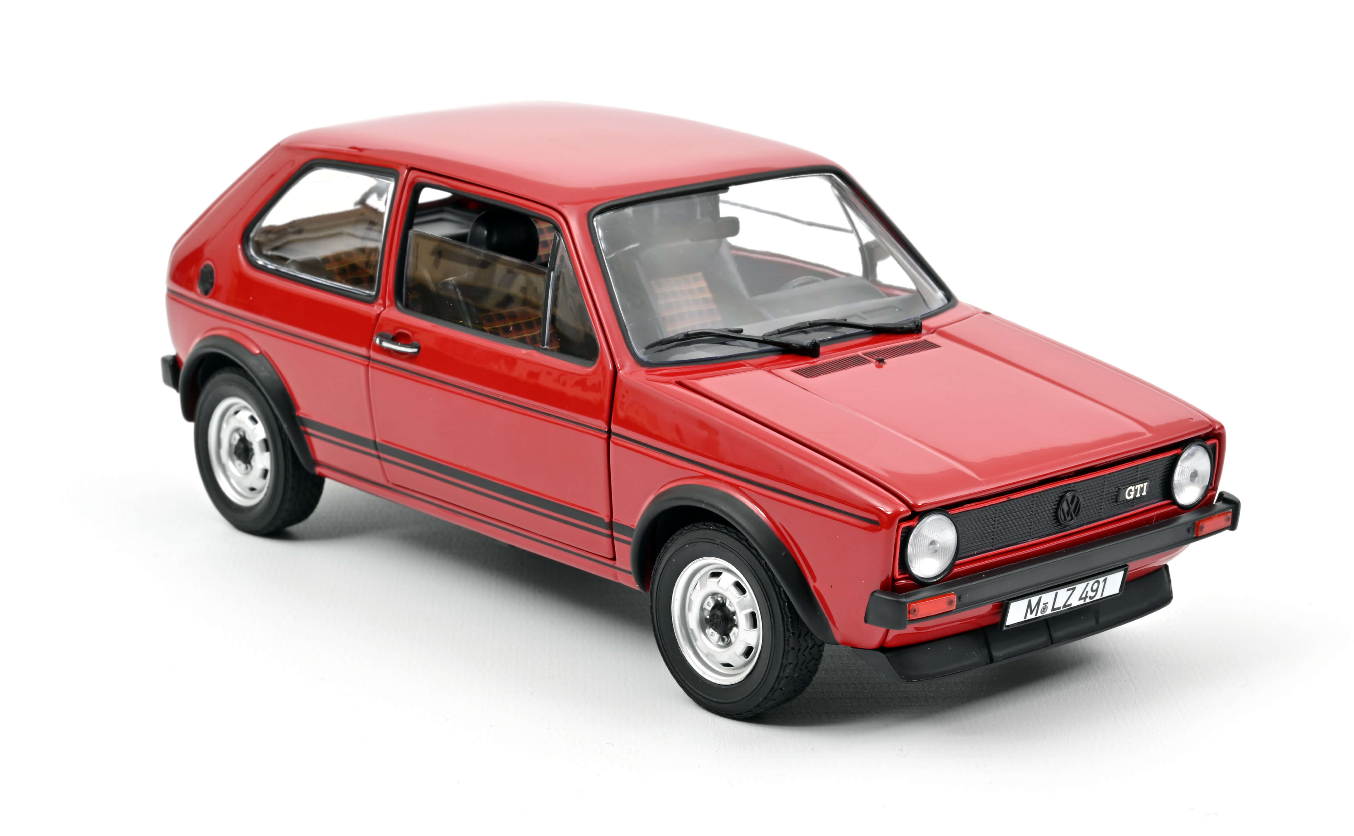 1:18 VOLKSWAGEN Golf I GTI (3-двери) 1976 Red - 188472