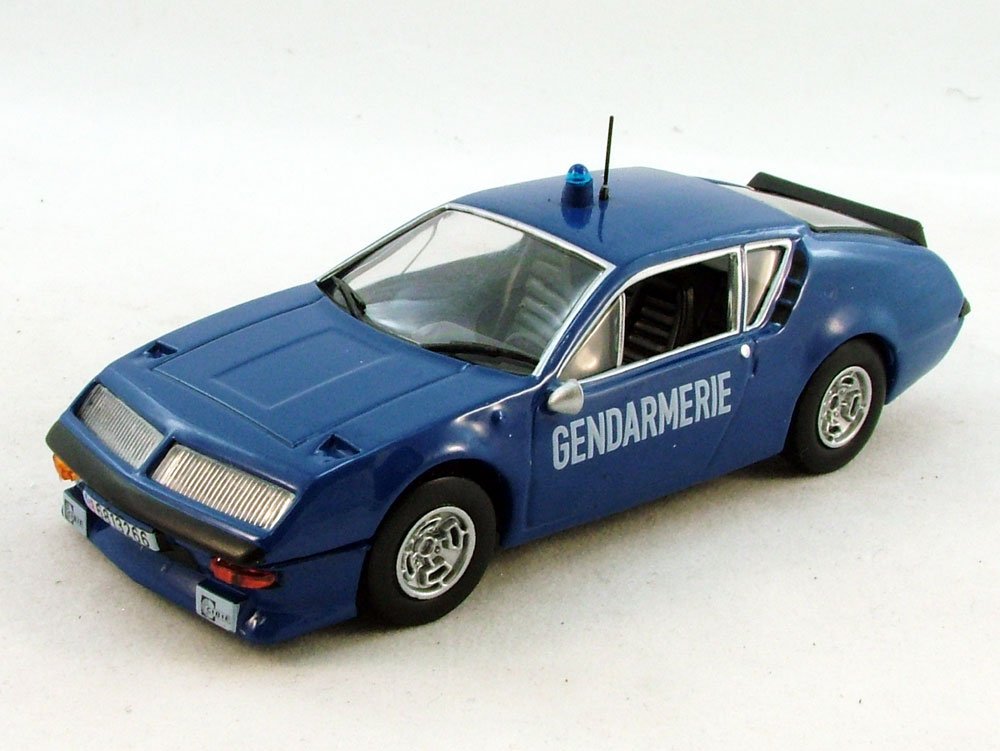 1:43 RENAULT Alpine A310, Полицейские Машины Мира 11, синий - PCW011