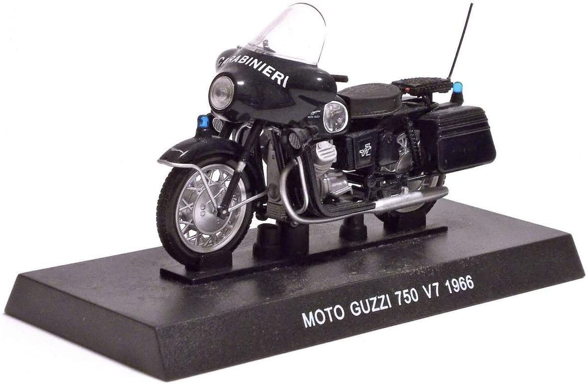 1:24 MOTO GUZZI 750 V7 Carabinieri(1966), black - 16094-2