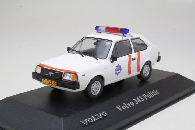 1:43 VOLVO 343 Politie, white - 8506042