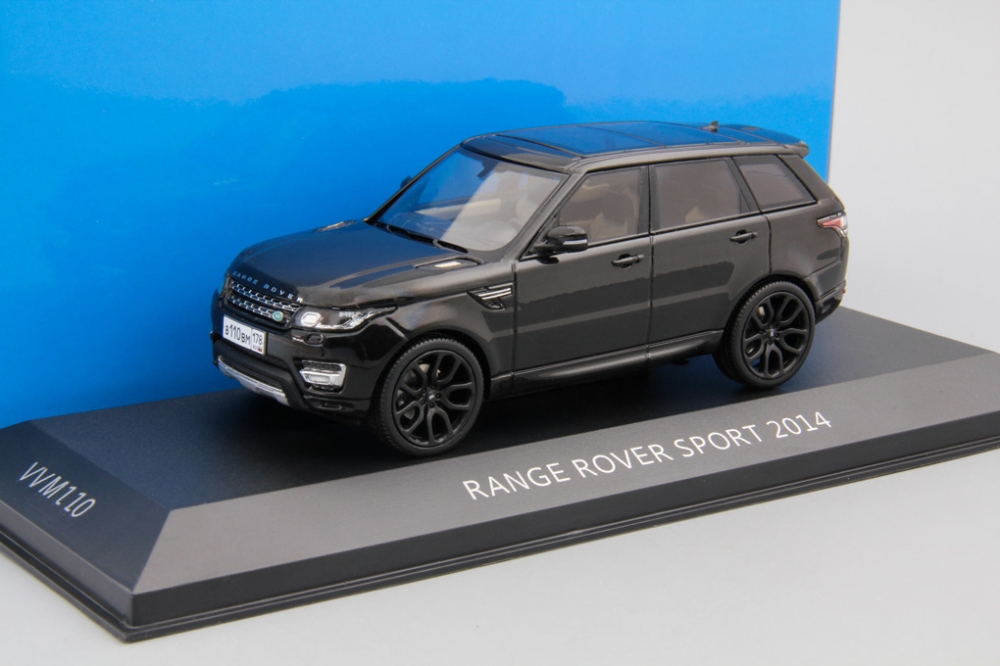 1:43 RANGE ROVER Sport (2014), santorini black - VVM110