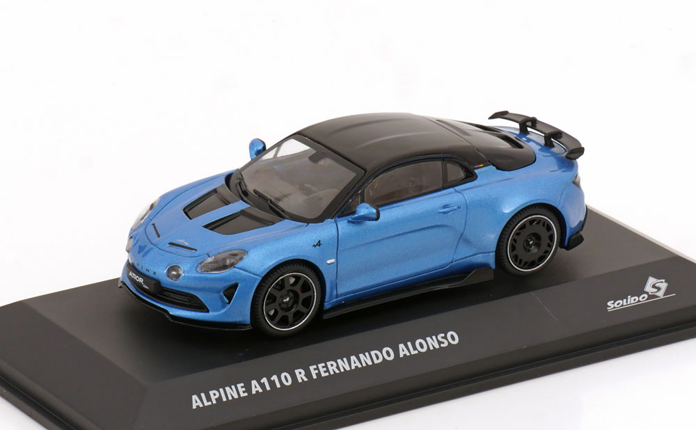 1:43 RENAULT Alpine A110 R Fernando Alonso (2024), blue metallic - S4317201