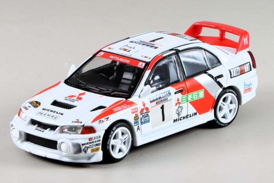 1:64 MITSUBISHI Lancer Evolution IV #1 Rally de Catalunya - PR64-165