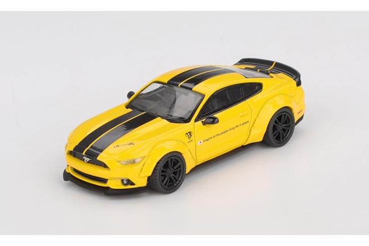 1:64 FORD Mustang GT LB-Works, yellow/black - MGT01077