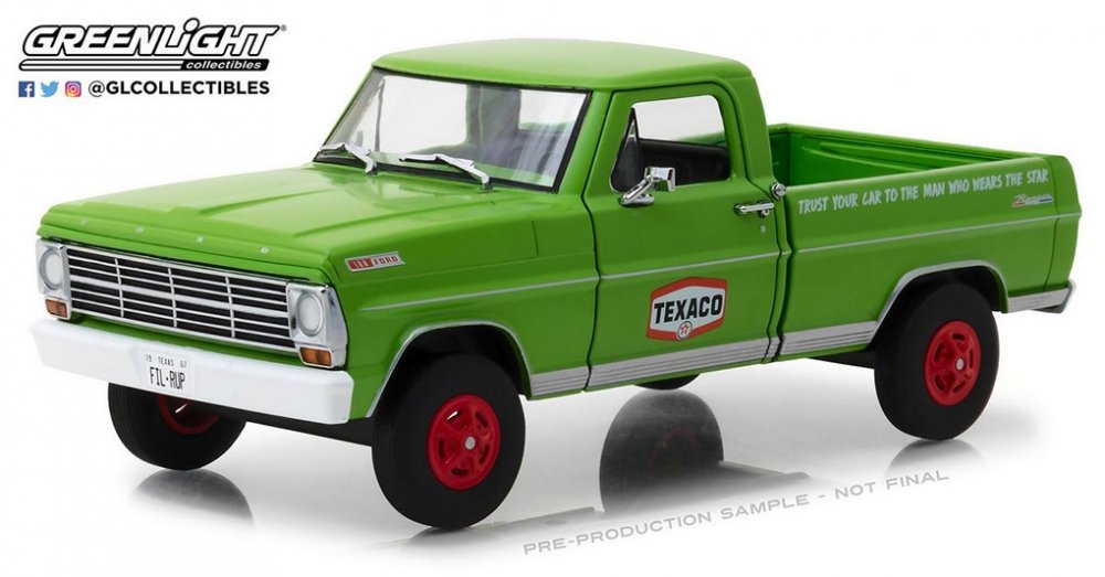 1:24 FORD F-100 пикап 'Texaco Motor Oil' 1967 - 85012