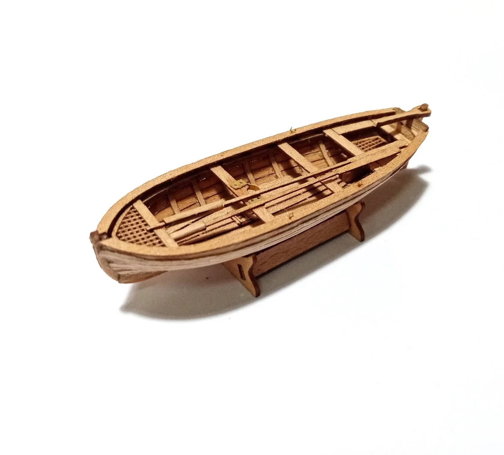 1:72 Сборная модель Ял 4-весельный XIX в. - E72101