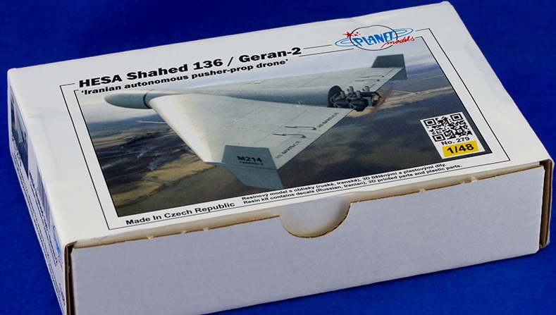 1:48 Сборная модель HESA Shahed 136 / Geran-2 - PLT279