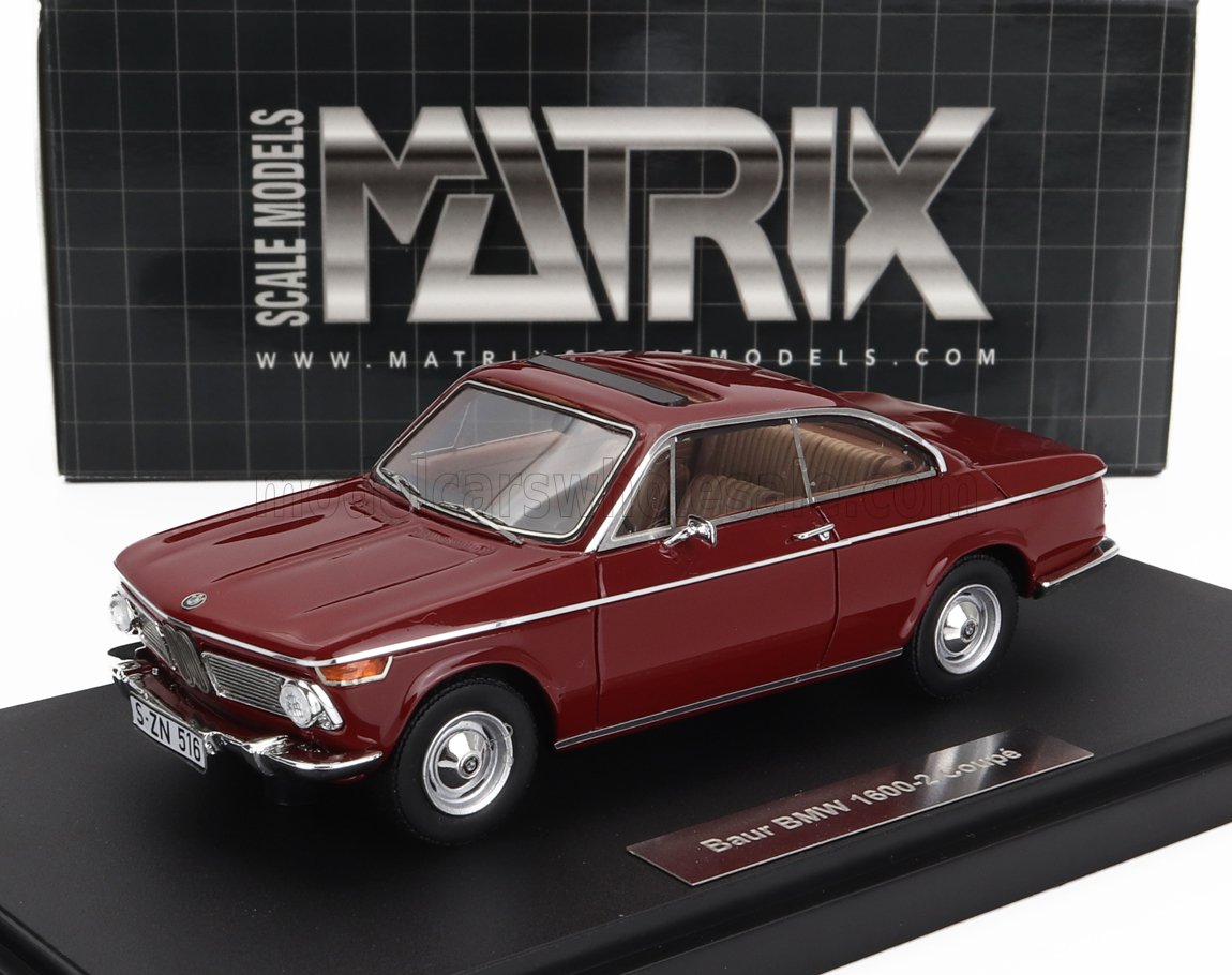 1:43 BMW 1602 Baur Coupe (1967), Red - MX30202-013
