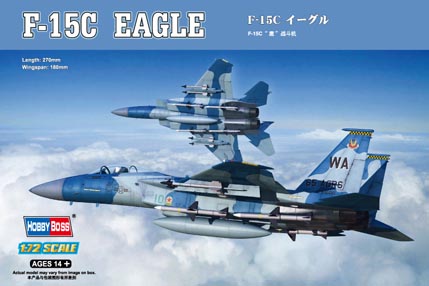 1:72 Сборная модель Самолет F-15C Eagle - 80270