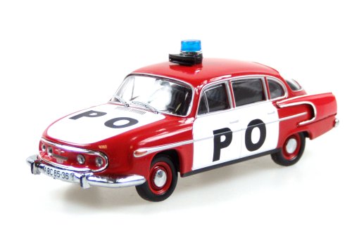 1:43 TATRA 603/3 Pozarni ochrana Praha Velitelske vozidlo (1978), red / white - FOX006