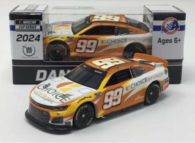 1:64 Chevrolet Camaro #99 Daniel Suarez *Choice Privileges*, orange/white 2024 - C992465CHPDZ