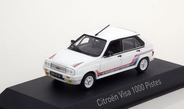 1:43 CITROEN Visa 1000 Pistes 1983 White/Blue/Red - 150941