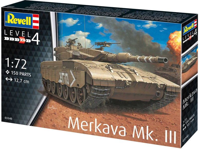 1:72 Сборная модель Merkava Mk. III - 03340