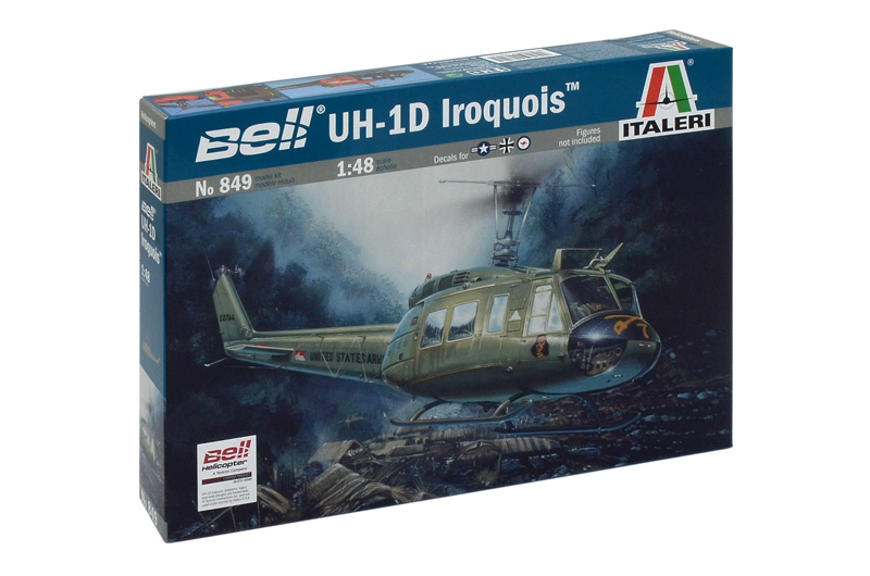 1:48 Сборная модель Вертолет Bell UH-1D Iroquois - 0849