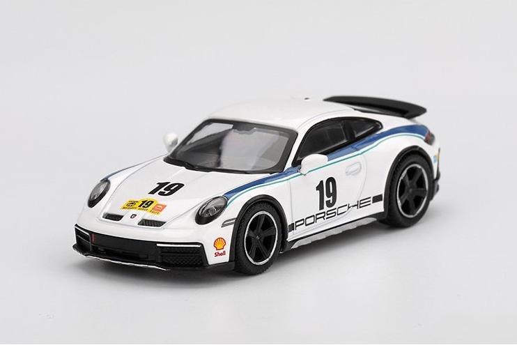 1:64 PORSCHE 911 №19 Dakar Rallye (1974), white - MGT01009