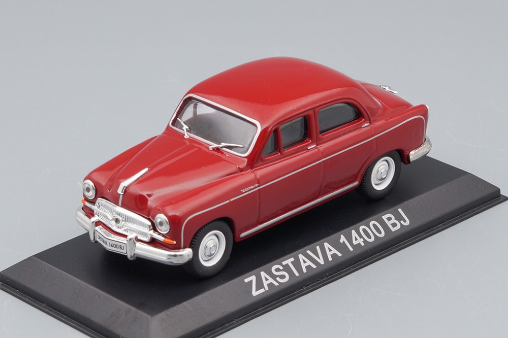 1:43 ZASTAVA 1400 BJ, dark red - LAH009