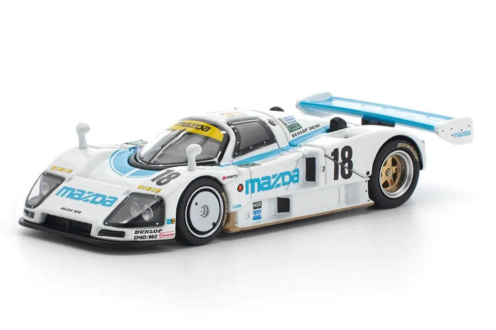 1:64 MAZDA 787B #18 LE Mans 24hrs (1991), white/blue - PR640446