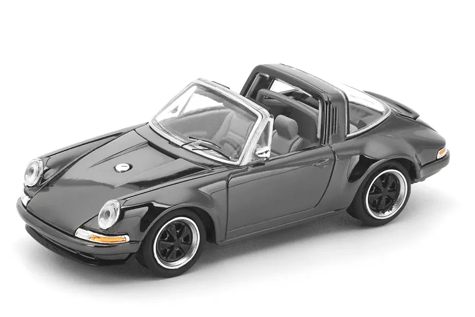 1:64 PORSCHE Singer Targa *The Dark Chrome Series*, dark chrome - PRDC001