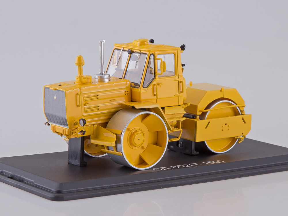 1:43 Каток СД-802 (Т-150), желтый - SSM8016