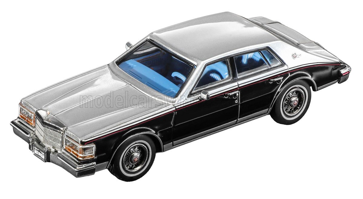 1:64 CADILLAC Seville (1980), sable black/sheffield gray firemist - 60101