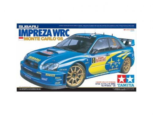 1:24 Сборная модель SUBARU Impreza WRC Monte Carlo 05 - 24281