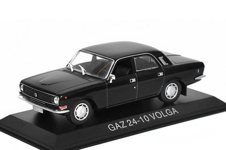 1:43 ГАЗ 24-10 Волга (1986), черный - LEAU135