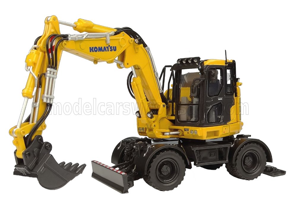 1:32 KOMATSU PW138 MR-11 экскаватор, желтый - UH8190
