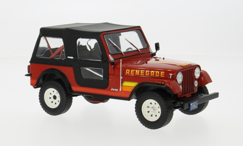 1:24 Jeep CJ-7 Renegade (1980), red - WB124267