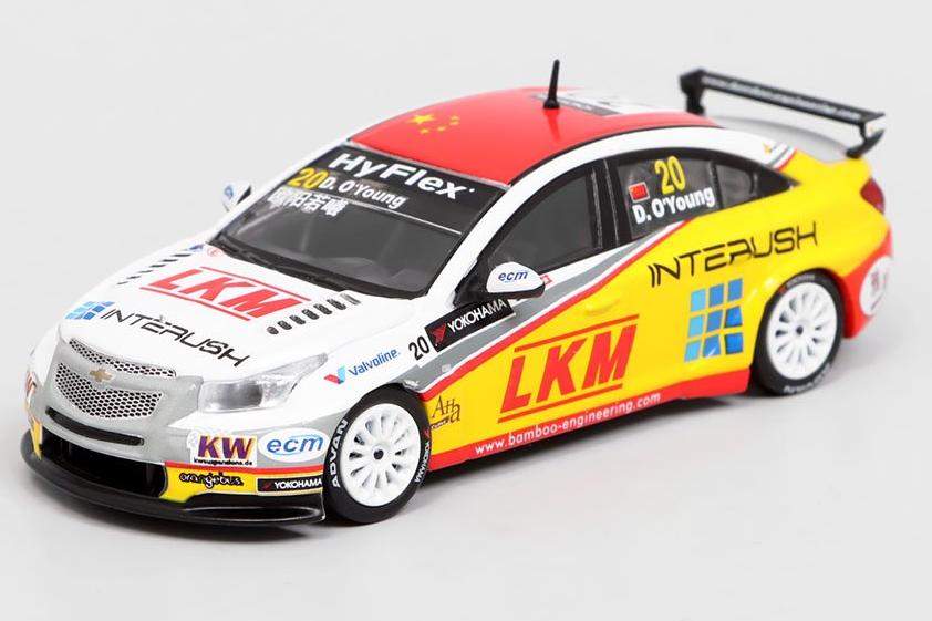 1:64 CHEVROLET Cruze #20 WTCC Macau (2021) Darryl O'Young - PR64-CRUZE-12MWTCC20