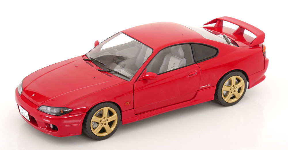 1:18 NISSAN Silvia S15 Spec R Aero (1999), red - S1812202