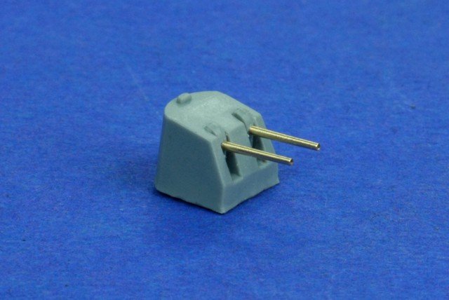 1:700 RB model Металлические стволы USS universal naval gun 10 x 5'(127mm) L/38 - 700L12