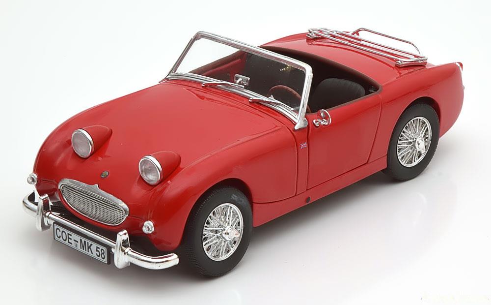 1:18 AUSTIN Healey Sprite Frogeye with removable Softtop (1958), red - 088379091