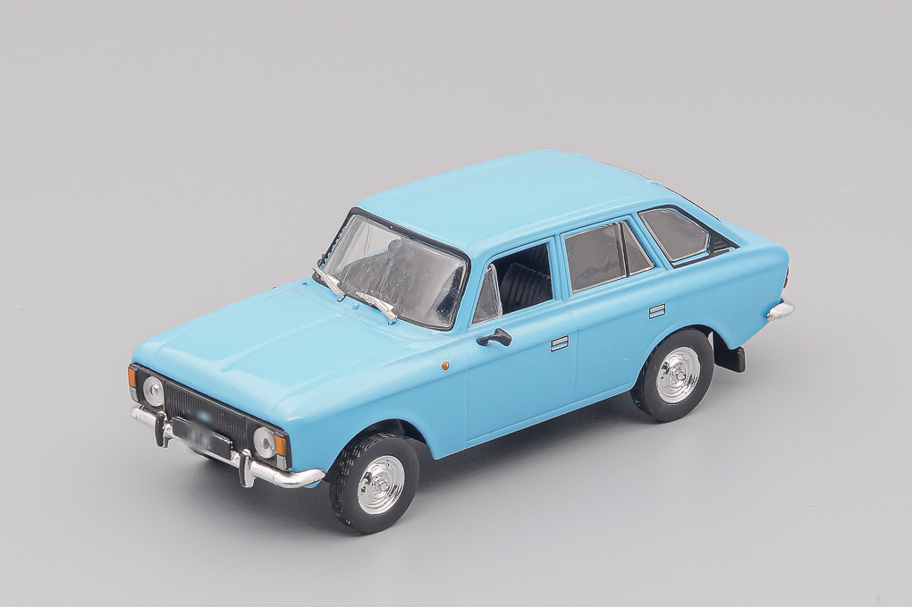 1:43 Ижевский-21251 Комби, Автолегенды СССР 134, голубой - AL134