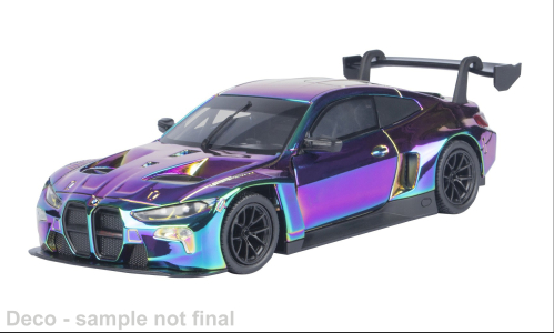 1:24 BMW M4 GT3 (2021), purple/blue - 79094MET.-PURPLE
